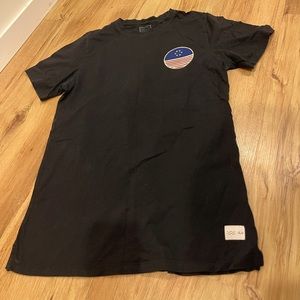 I Love Ugly Slim Flag Tee Large